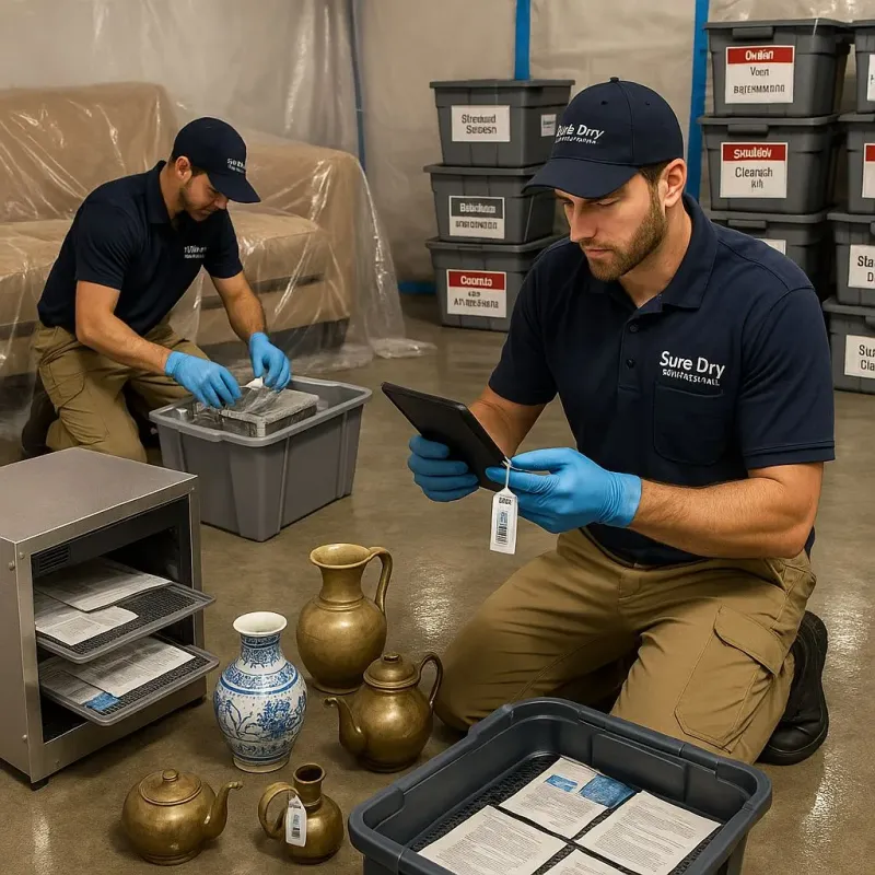 Content Protection and Restoration process in White Castle, LA