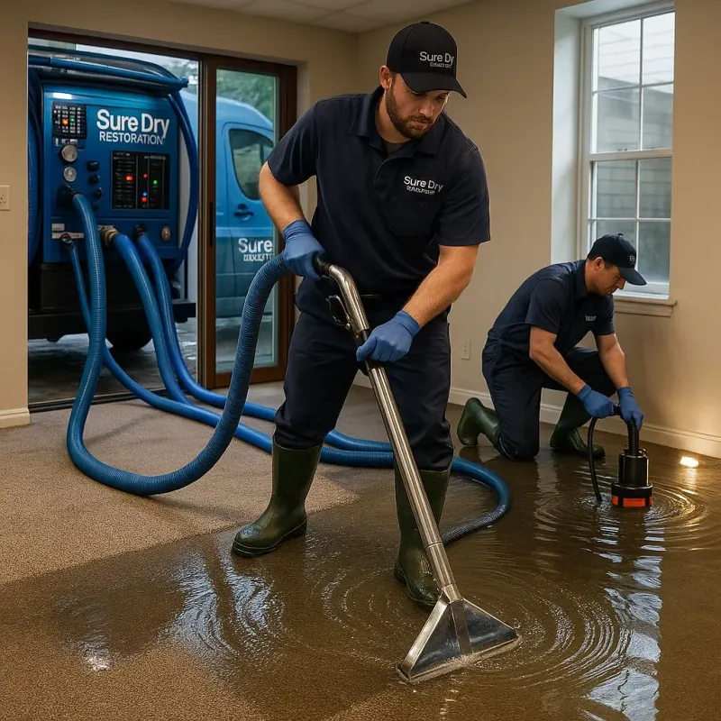 Water Extraction and Removal process in White Castle, LA